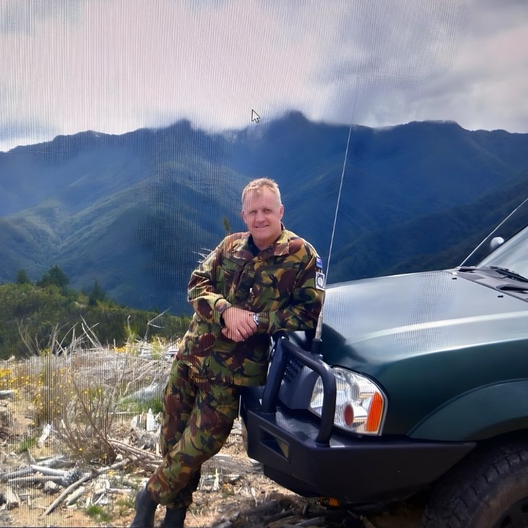 Brian Ward in Military Uniform